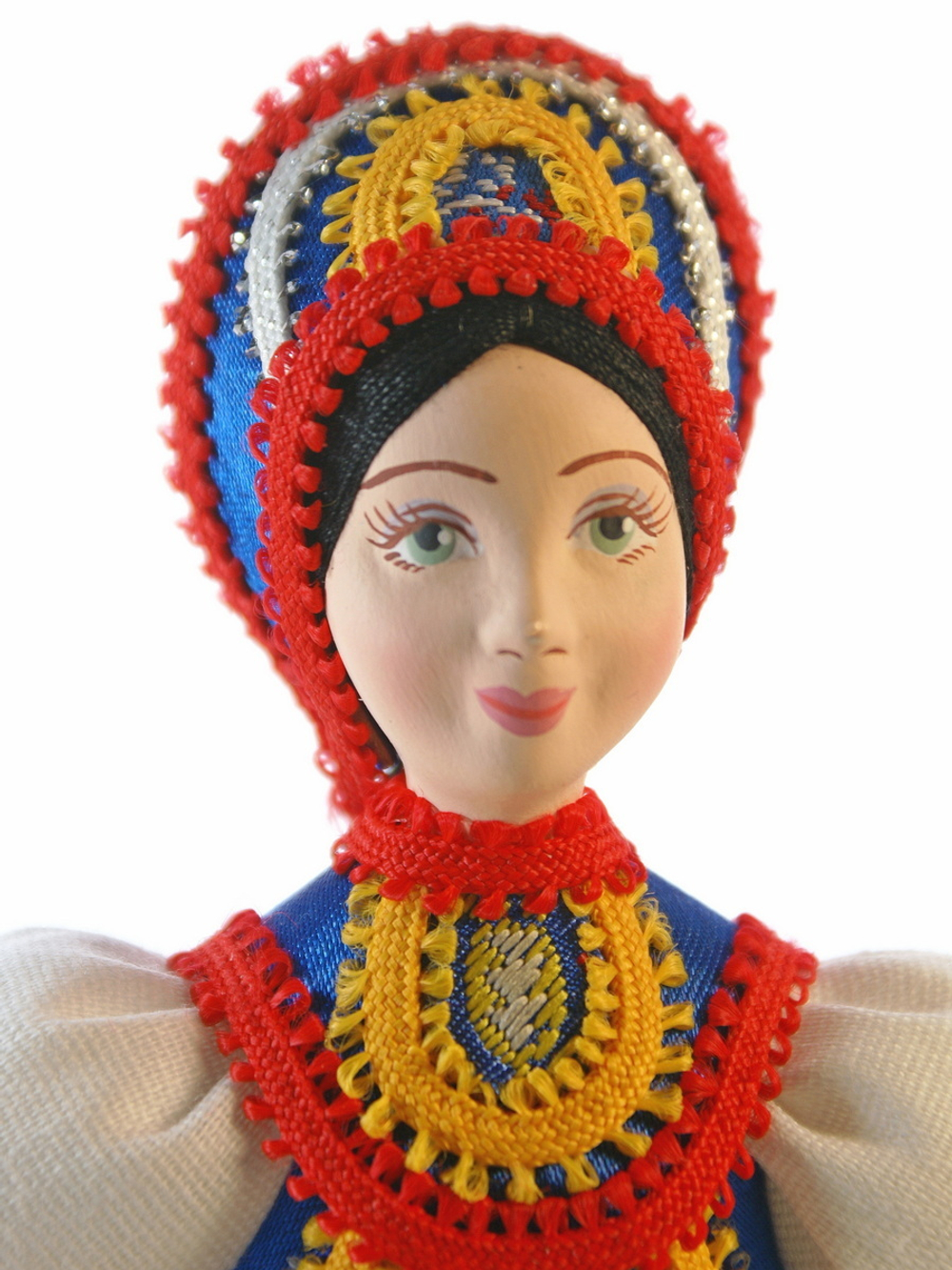 Кукла сувенирная в костюме девичьем праздничном