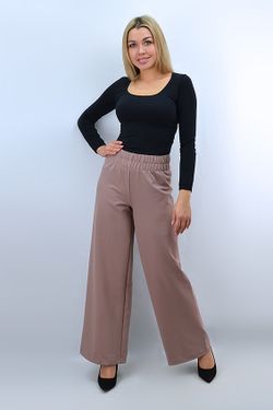 С-518 Брюки-палаццо женские из футера