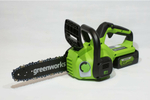 Цепная пила аккумуляторная GREENWORKS G24CS25 24В,25см,3/8-1,1-40 (без АКБ и ЗУ) (2007707)