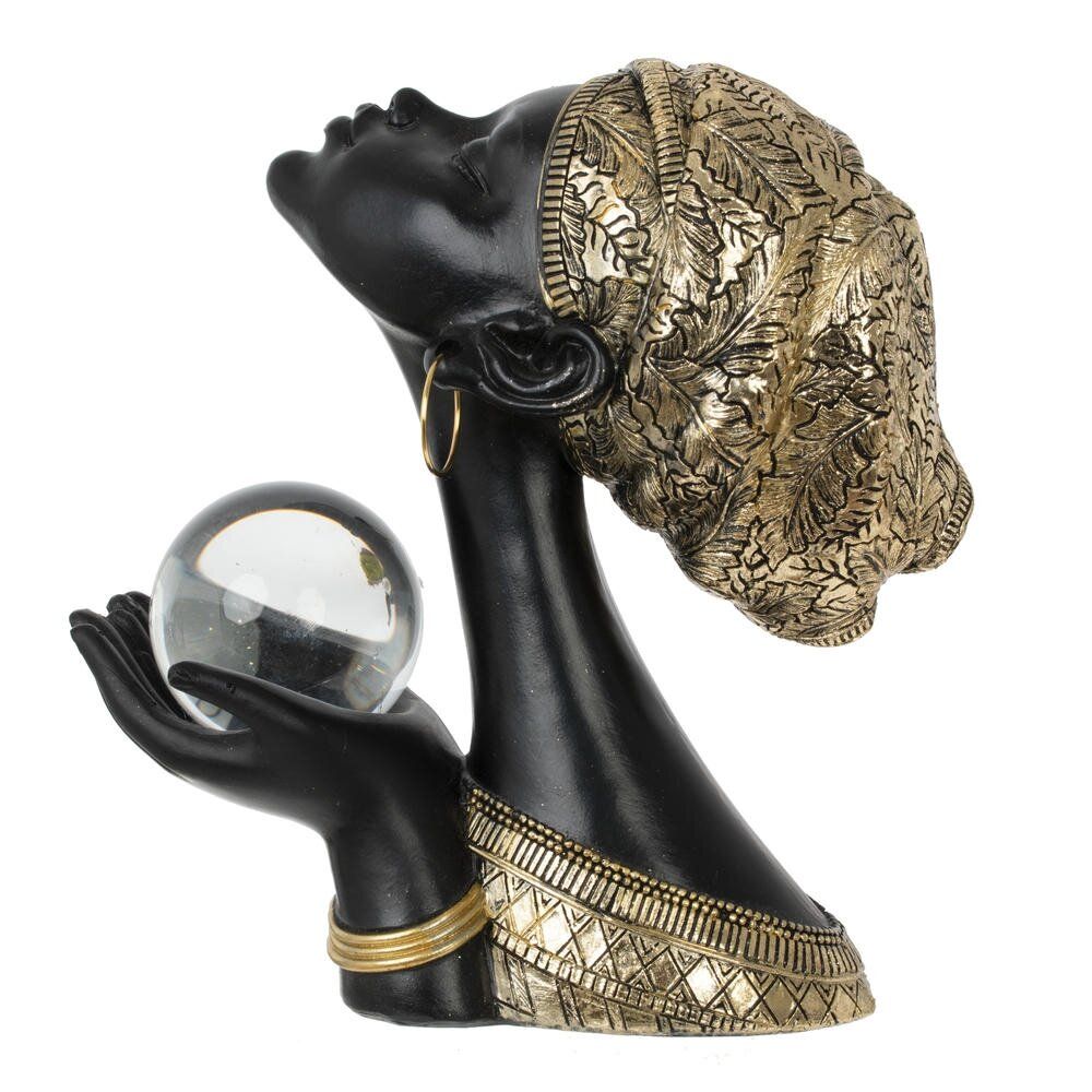 GAEM Фигурка декоративная "Африканка", L22 W10 H23 см