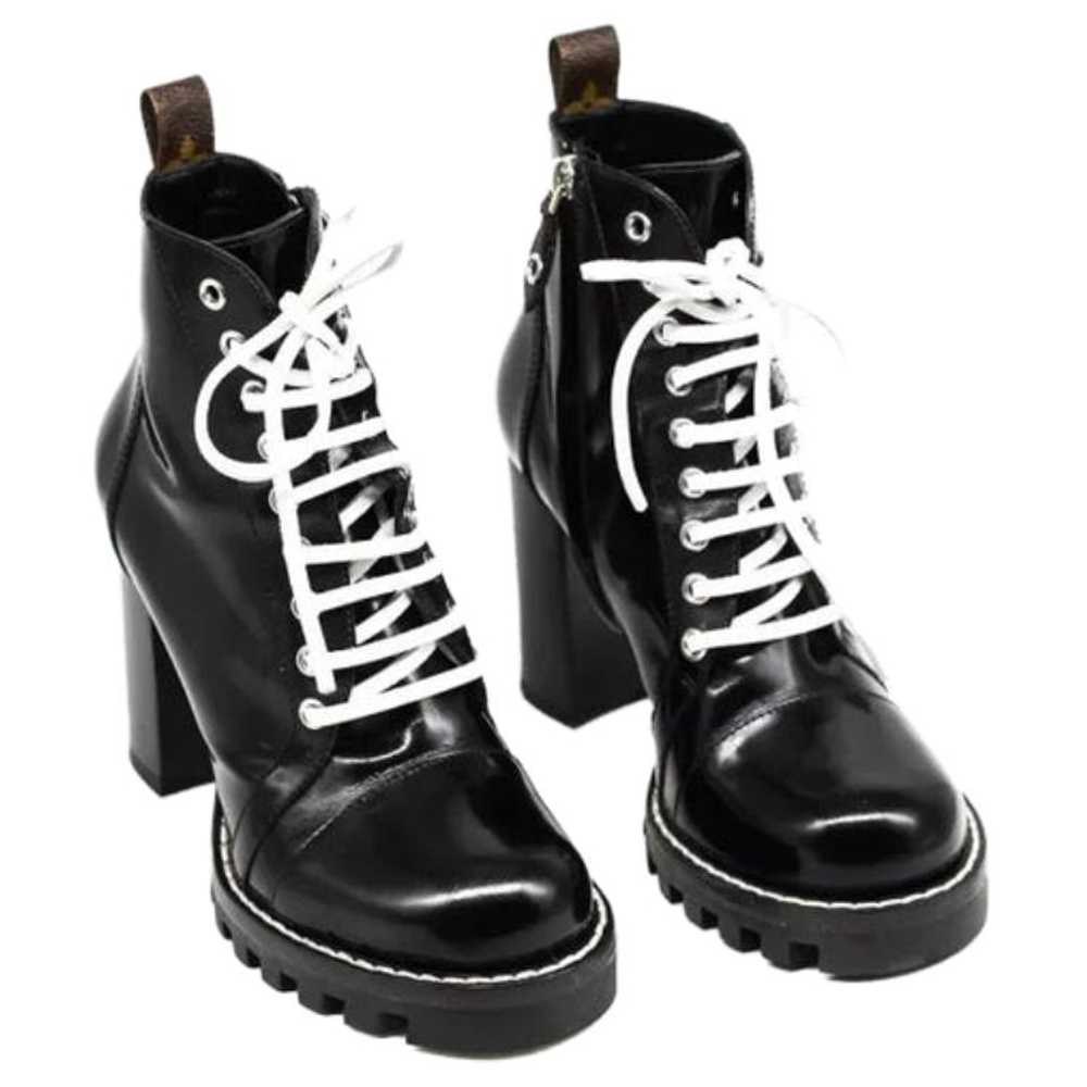 LOUIS VUITTON Star Trail Boots "Black" Women"s