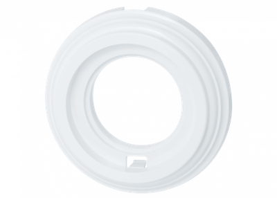 Рамка 1 постовая, пластик, цвет Белый BF1-610-21