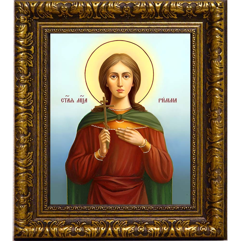 Римма святая мученица. Икона на холсте.