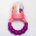 5365503 Ниблер для прикорма «Фламинго», с силиконовой сеточкой, розовый, р-р сеточки М