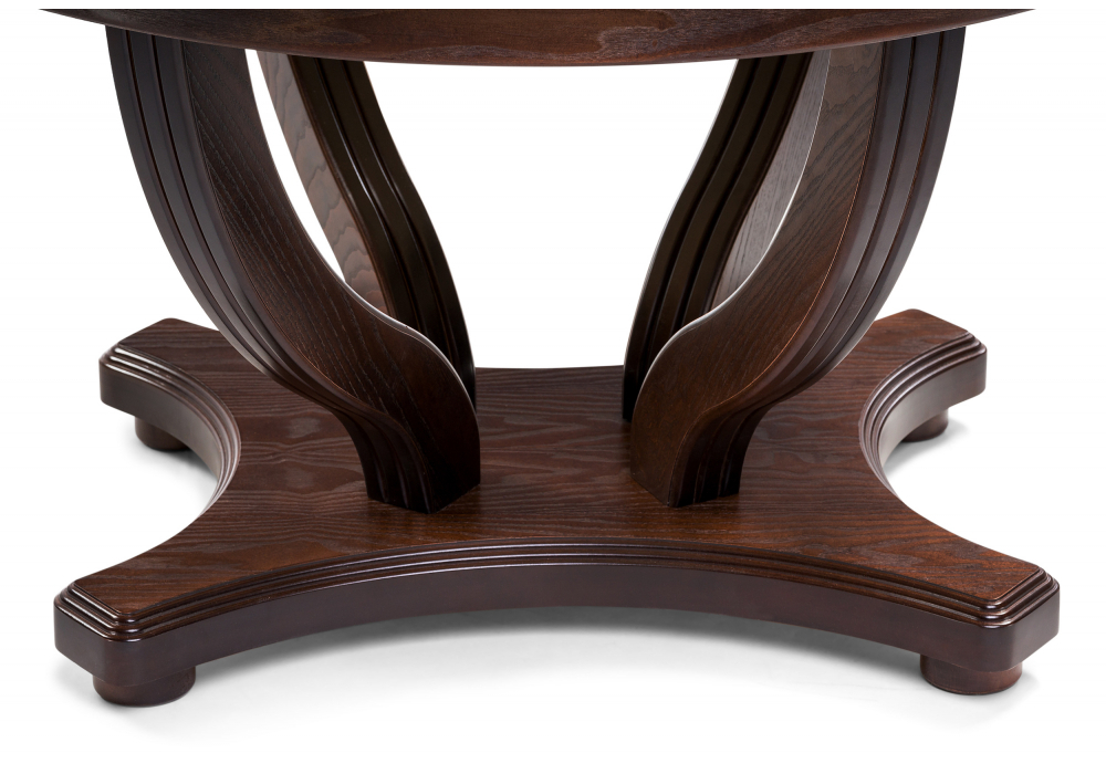 Стол деревянный Woodville Дорсет орех темный