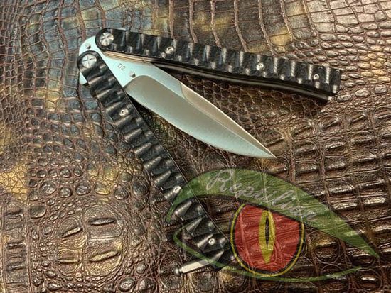 Складной нож бабочка STEELCLAW BAL001 c клинком из стали D2, рукоять G10