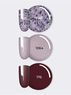 NR Solid Gel Mix Твердые гель-лаки Palette 06.