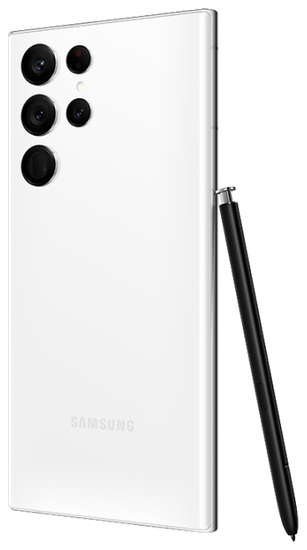 Смартфон Samsung Galaxy S22 Ultra 12/256 ГБ, Белый фантом