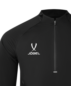 Джемпер ветрозащитный JÖGEL PREMIER PerFormPROOF 1/4 Zip Wind Top, черный
