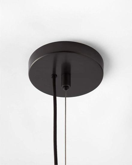 Чёрная люстра “Амье”