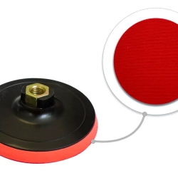 Тарелка опорная с Velcro фиксацией для УШМ (125мм, М14 под ключ) Forsage F-PSD125E