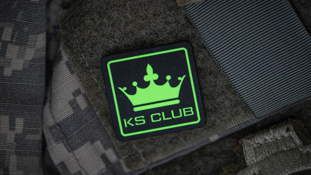 Патч "KS CLUB" G10 с рамкой