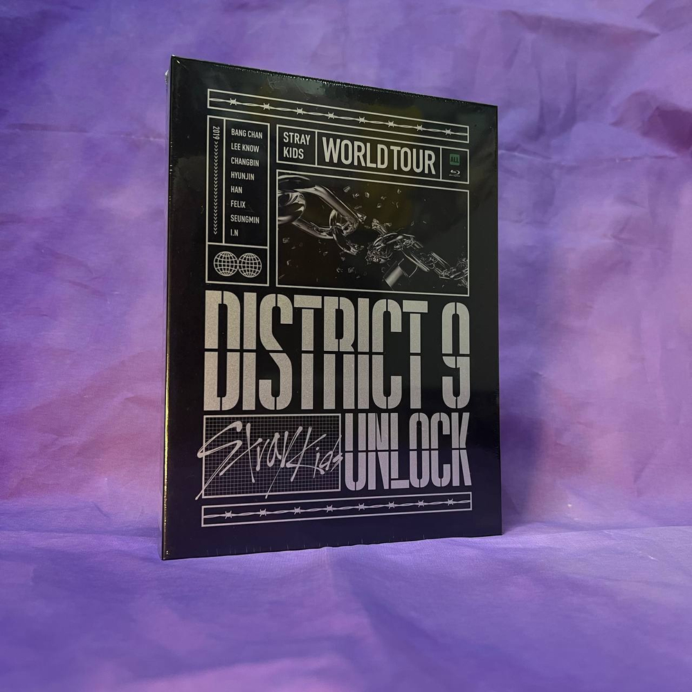 BLU-RAY Stray Kids World Tour District 9 : Unlock' in SEOUL