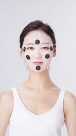 SKINDAUM   Разогревающая маска с эффектом акупунктурного массажа - Beauty Point Heating Mask , 3 шт