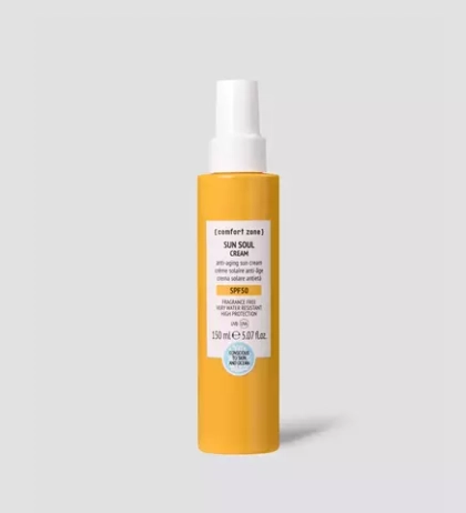 Водостойкий лосьон солнцезащитный Comfort Zone Sun Soul Cream SPF50 150 мл