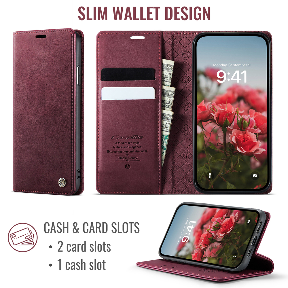 Чехол-книжка CaseMe RFiD iPhone X/XS