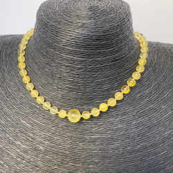 Чокер "Солнечный поток" из цитрина