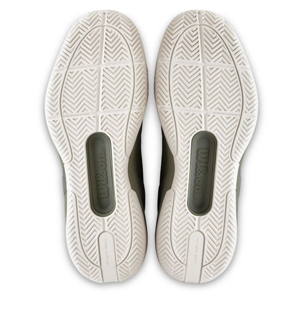 Теннисные кроссовки Wilson Rush Pro 5 - vetiver/tofu/caramel cafe