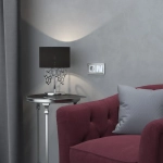 Рамка на 2 поста Antik (матовый хром) WL07-Frame-02