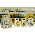 Монофильная леска для рыбалки Aqua X-Line Pikeperch (Судак) 0,40mm 100m ( 3 штуки )