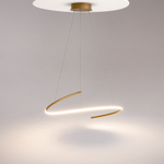 Люстра светодиодная Maytoni Curve MOD242PL-L33BSK