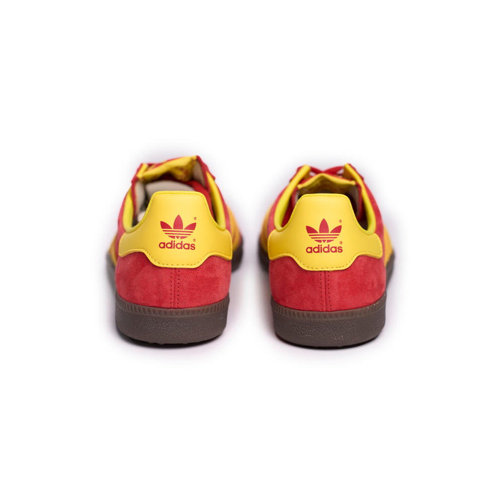 Adidas Athen x Size? "Red Bright Yellow"
