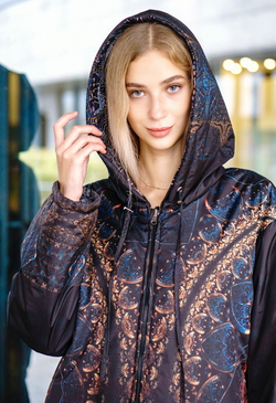 Двустороннее пальто-парка