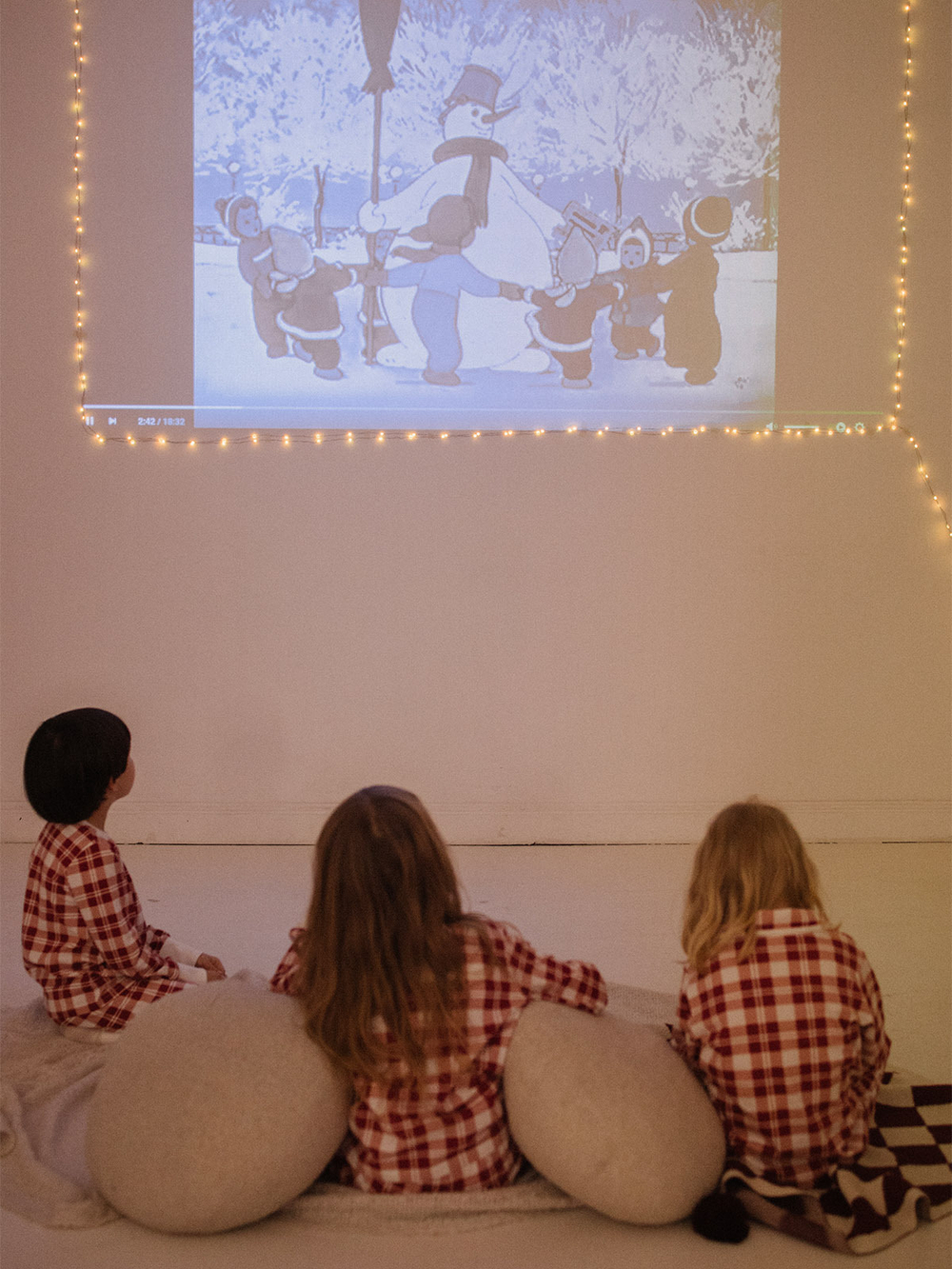 Пижама Mjölk Christmas Check, на манжетах