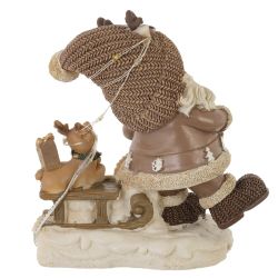 GAEM Фигурка декоративная "Дед Мороз", с подсветкой (3хLR44,н/п), L1, L11 W6,5 H12,5 см, 2в.