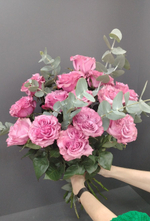 15 пионовидных роз Кантри блюз