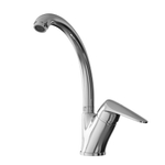 Смеситель для кухни 40k MIXLINE ML08-032 высокий излив б/отв боковая п/гайку (без подводки)