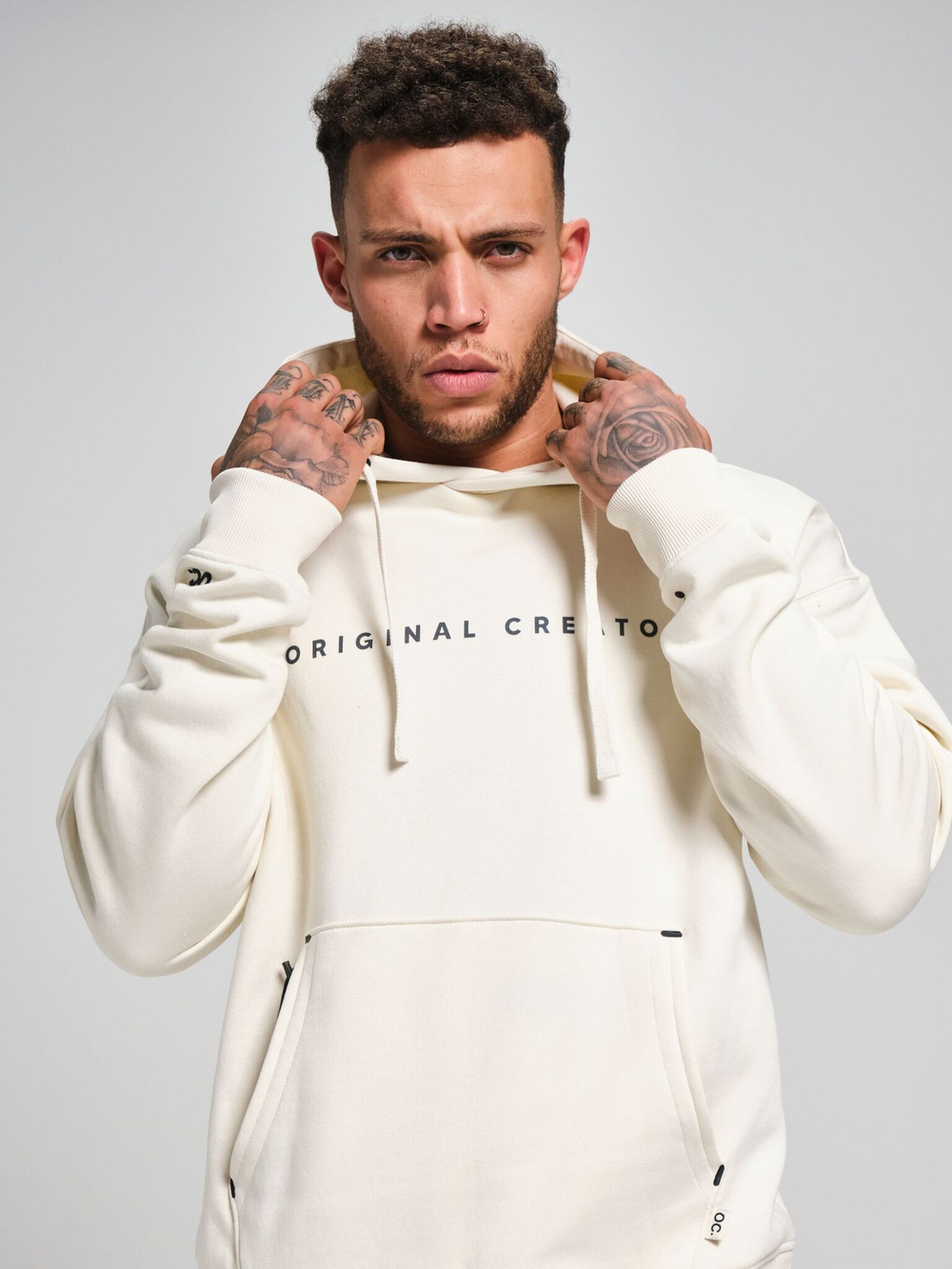 Худи мужское ORIGINAL CREATOR OVERHEAD HOODIE, Молочный