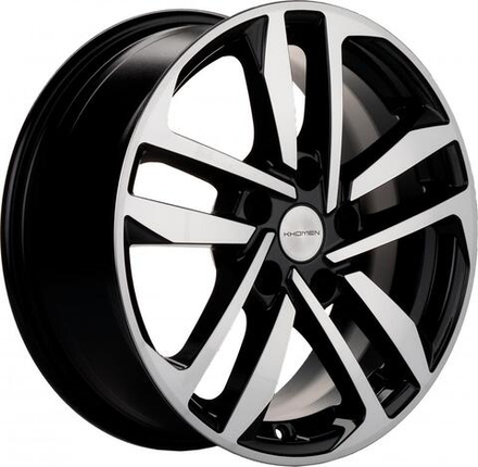 Khomen 1612 6.5x16 5x100 ET 39 Dia 57.1 (BFP)
