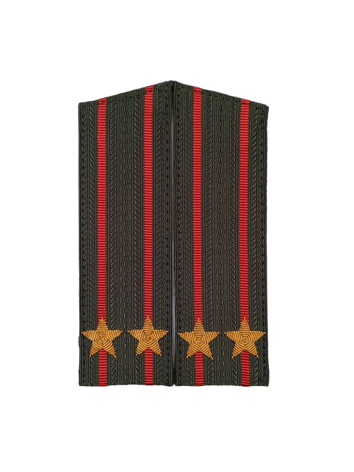 Погоны МО вышитые подполковник скос