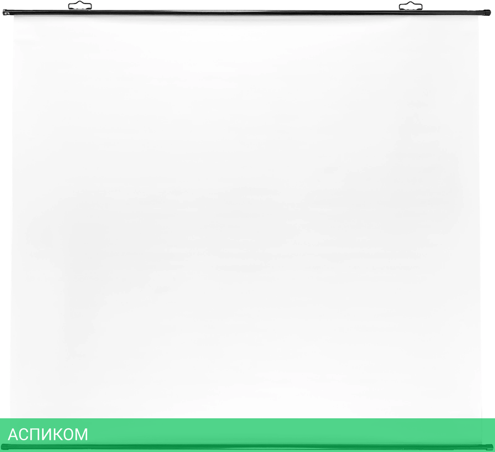 Проекционный экран Cactus CS-PSRM-180x180-BK черный