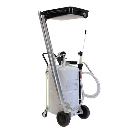 Установка для слива/откачки масла, 90 л. с пантографной ванной 14 л., GARTEC (Италия)