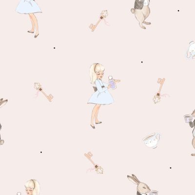 Алиса винтаж на розовом