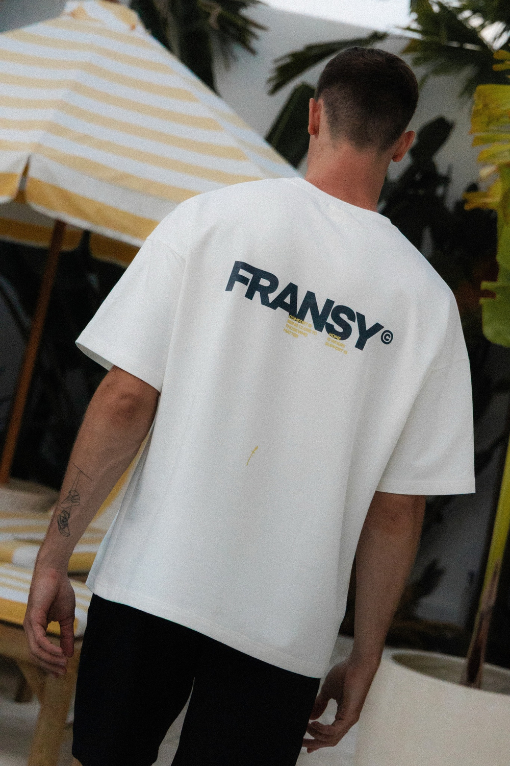 Футболка FRANSY MAN, молочная