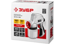 Электрический безвоздушный краскопульт ЗУБР 120 Вт ЗКПЭ-120