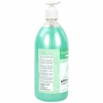 Мыло-крем жидкое с антибактериальным эффектом 1 л ЗОЛОТОЙ ИДЕАЛ "Холодная мята", дозатор, 608285