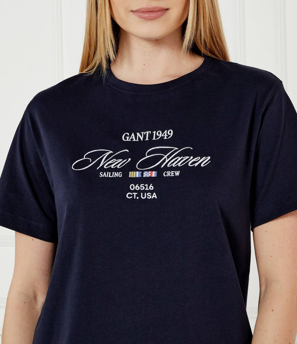 Футболка Gant - темно-синий(4200594)