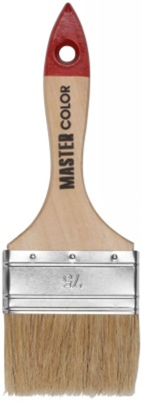 Кисть флейцевая натур щетина 55% топс лакиров ручка ширина 75мм