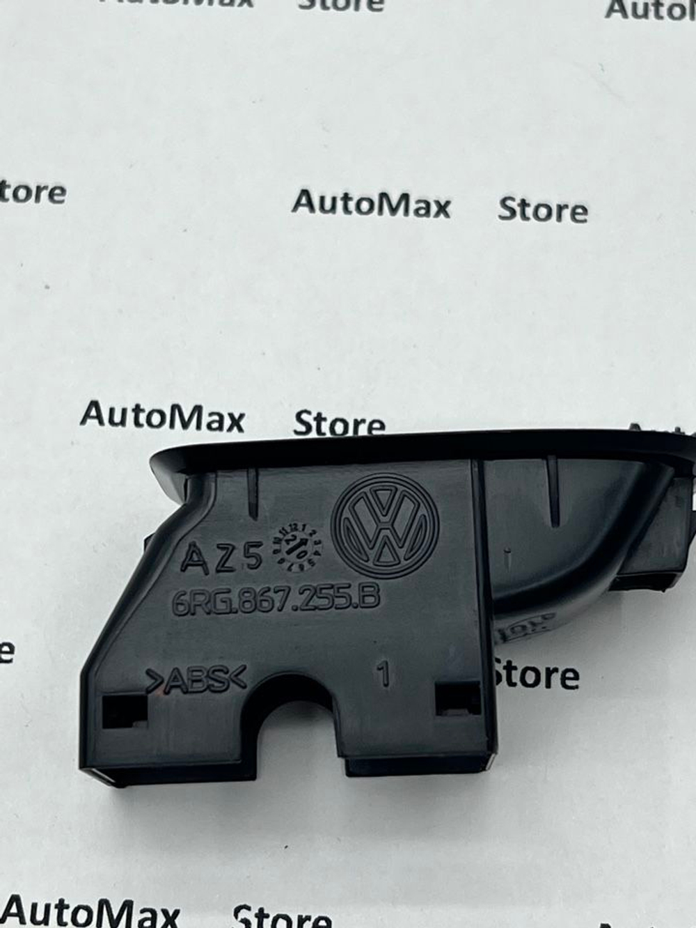 Накладка кнопки стеклоподъемника Volkswagen Polo 6RG867255B. Оригинал.