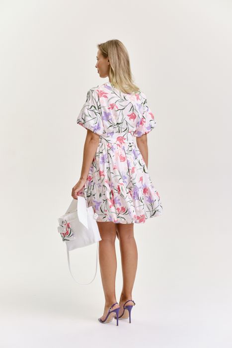 ПЛАТЬЕ ДАЙВИ ЦВЕТОЧНЫЙ ПРИНТ