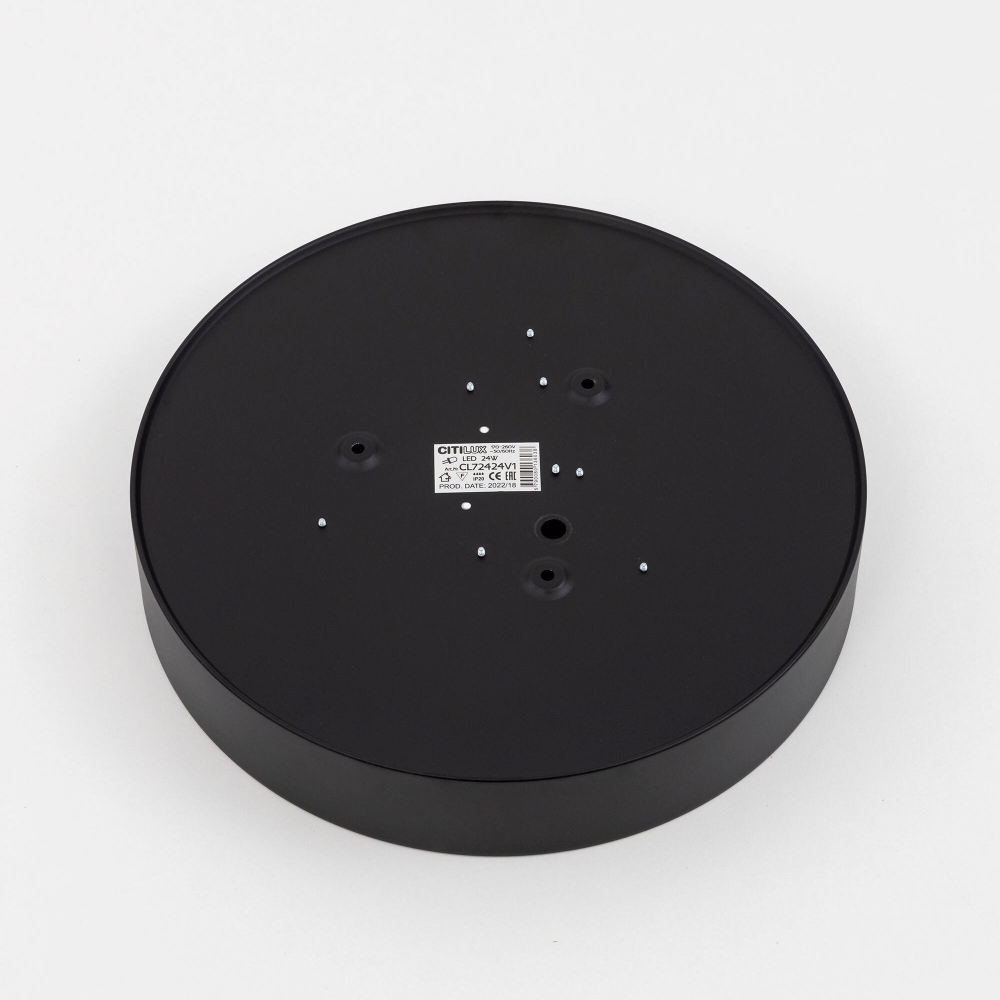Citilux Купер CL72424V1 LED Светильник потолочный Чёрный