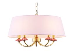 Ambrella Подвесная люстра с абажуром и декором из керамики Ceramo Classic LH75021