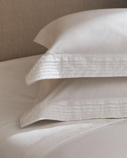 ZARA HOME (400 НИТЕЙ) НАВОЛОЧКА ИЗ ПЛОТНОГО САТИНА, БЕЛЫЙ