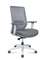 Кресло офисное Норден / Моно грэй LB / Mono grey LB  / серый пластик / серая ткань / серая сетка