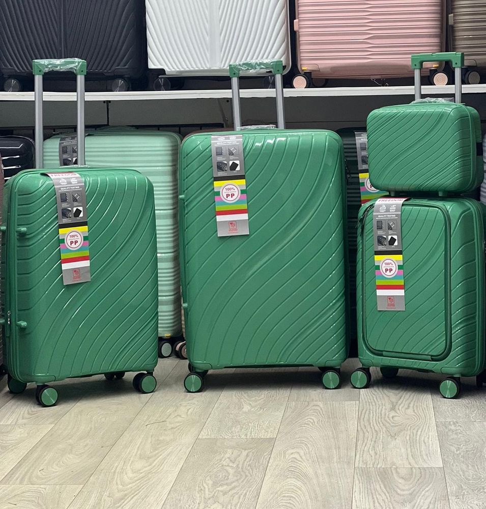 Большой чемодан Freedom PP One, Зеленый, XL
