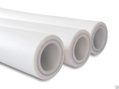 Труба армир. (внутр.) алюминием Ø 50 PN 25 PPR (белый)